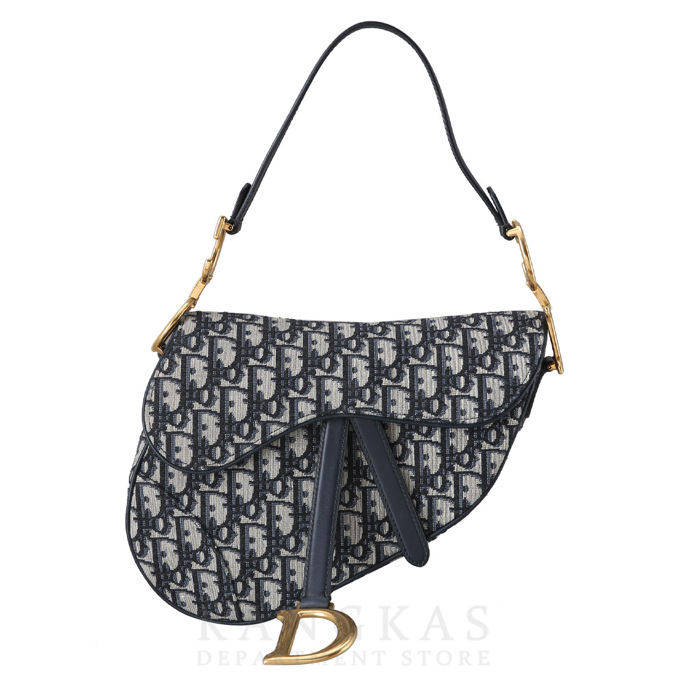 CHRISTIAN DIOR(USED)크리스찬디올 오블리크 새들 미디움 백